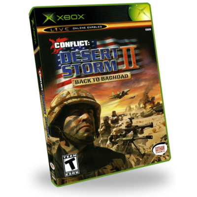 Conflict Desert Storm II Back To Baghdad3D Boxes Italic